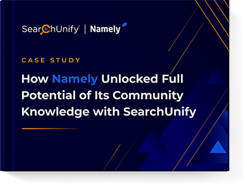 How Namely Unlocked The Full Potential of Its Community Knowledge with SearchUnify